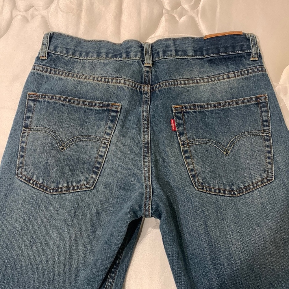 Levi’s Relaxed Fit Distressed Jeans